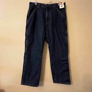 Wrangler 32x30 Fleece Lined Carpenter Jeans